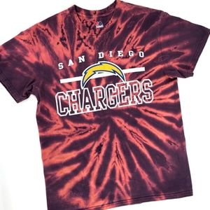 RECOLLECTION Tie Dye San Diego Chargers T-Shirt
